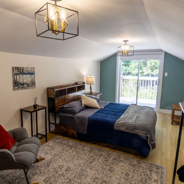 chambre - Petite Villa retraite-Chertsey retraite et ressourcement